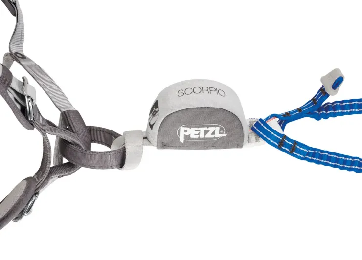Carabiners & Quickdraws-Petzl Scorpio Vertico Via Ferrata Lanyard