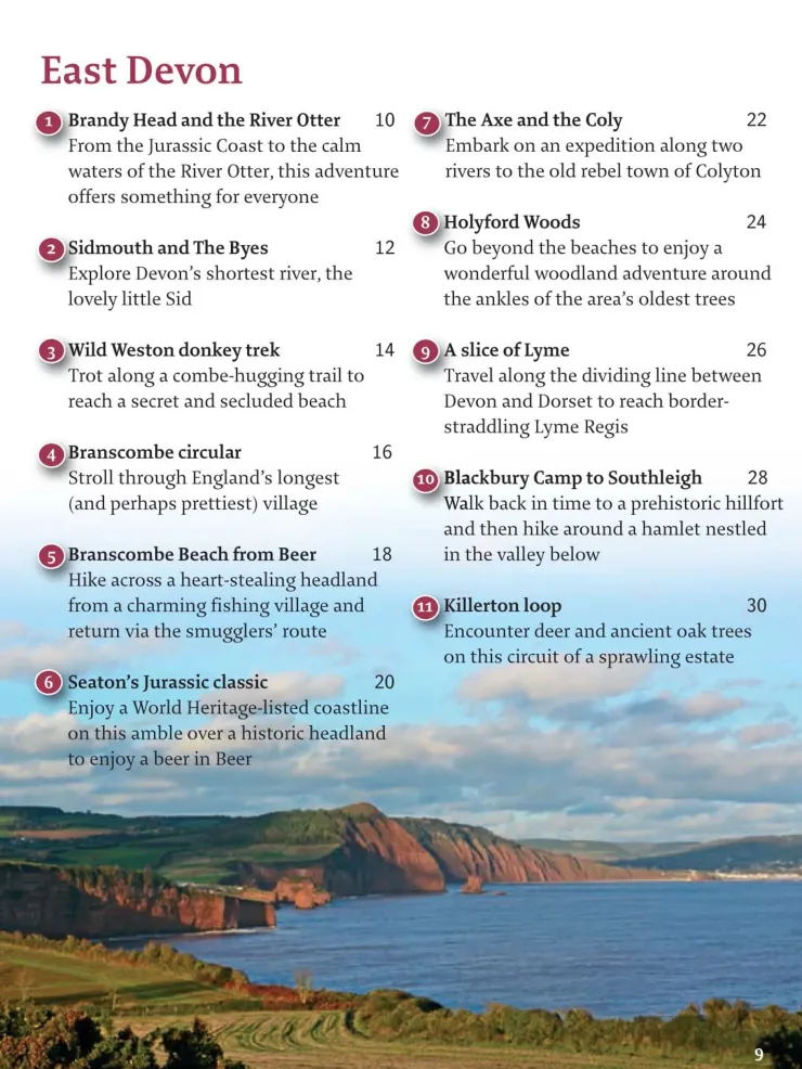 Maps And Books-Pocket Mountains Ltd Pocket Mountains Devon 40 Coast and Country Walks