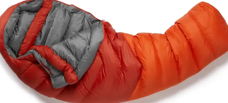 Backpacking & Lightweight Sleeping Bags-Rab Alpine 600 Sleeping Bag - Left-Zip - Regular