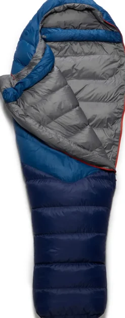 Backpacking & Lightweight Sleeping Bags-Rab Alpine 400 Sleeping Bag - Right-Zip - Regular