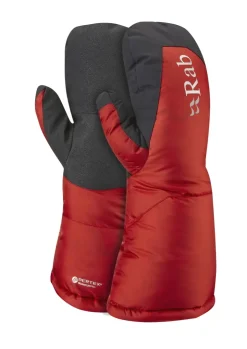 Gloves-Rab Endurance Down Mitt - Fiery Red