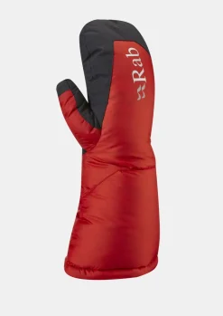 Gloves-Rab Endurance Down Mitt - Fiery Red