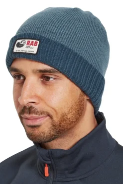Hats-Rab Essential Beanie - Orion Blue-Tempest Blue