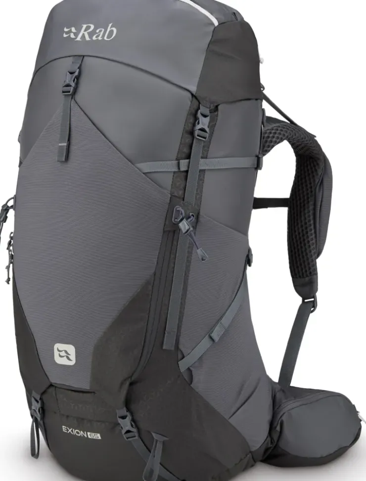 Backpacking Packs-Rab Exion 65 Rucksack - Anthracite-Graphene