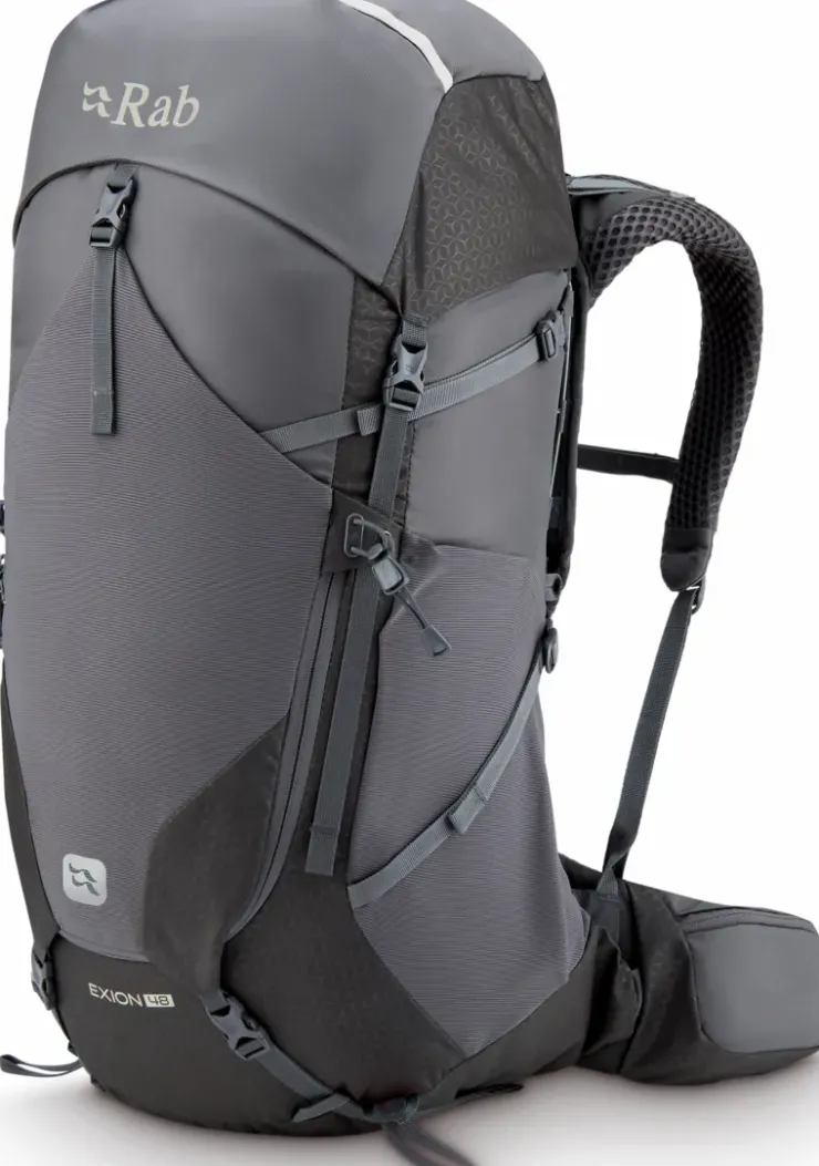 Backpacking Packs-Rab Exion 48 Rucksack - Anthracite-Graphene