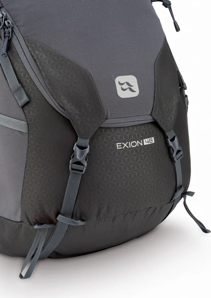 Backpacking Packs-Rab Exion 48 Rucksack - Anthracite-Graphene