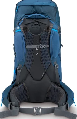 Backpacking Packs-Rab Exion 55 Rucksack - Tempest Blue - M-L