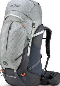 Backpacking Packs-Rab Hyperon 65 Rucksack - Dark Pewter-Anthracite M-L