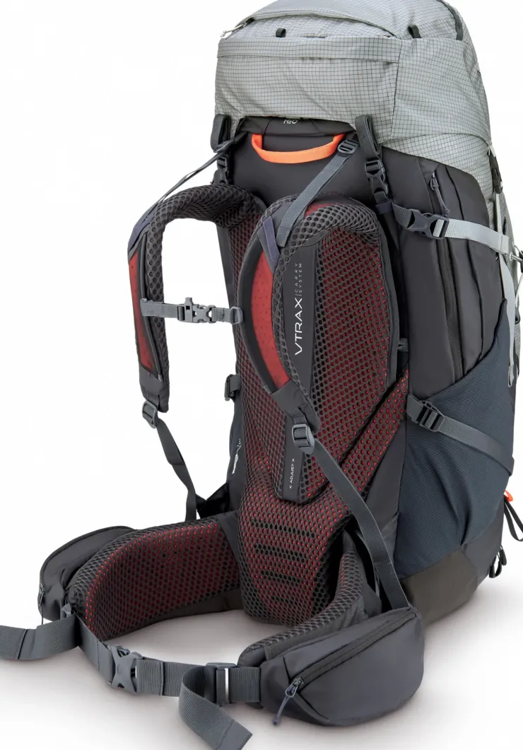 Backpacking Packs-Rab Hyperon 65 Rucksack - Dark Pewter-Anthracite M-L