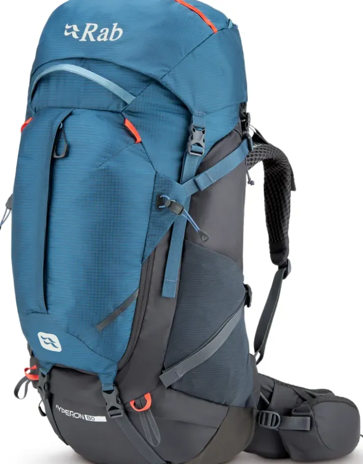 Backpacking Packs-Rab Hyperon 80 Rucksack - Orion Blue-Anthracite - M-L