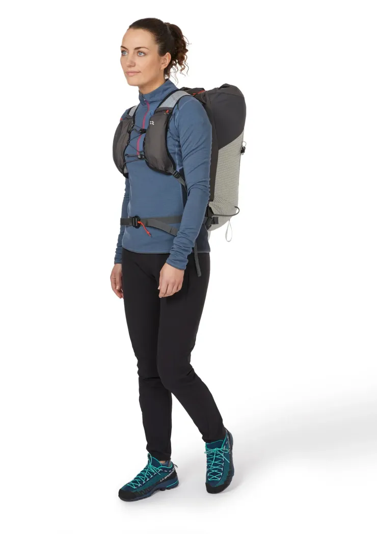 Fast & Light Rucksacks And Vests-Rab Latok 20 Rucksack - Pewter-Graphene