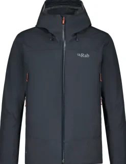 Waterproof Jackets-Rab Mens Arc Eco Jacket - Beluga