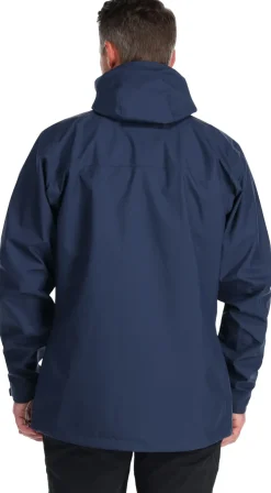 Waterproof Jackets-Rab Mens Arc Eco Jacket - Deep Ink