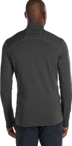 Fleece & Mid Layer-Rab Mens Ascendor Light Pull-On - Graphene