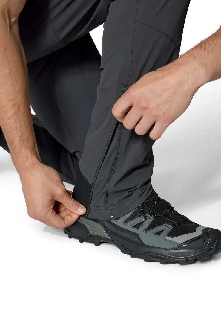 Trousers & Leg Wear-Rab Mens Ascendor Pants - Anthracite