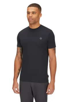 T-Shirts & Baselayers-Rab Mens Basecamp Logo Badge Tee - Beluga