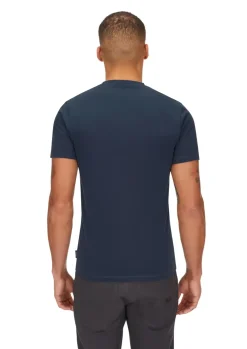 T-Shirts & Baselayers-Rab Mens Basecamp Logo Badge Tee - Tempest Blue
