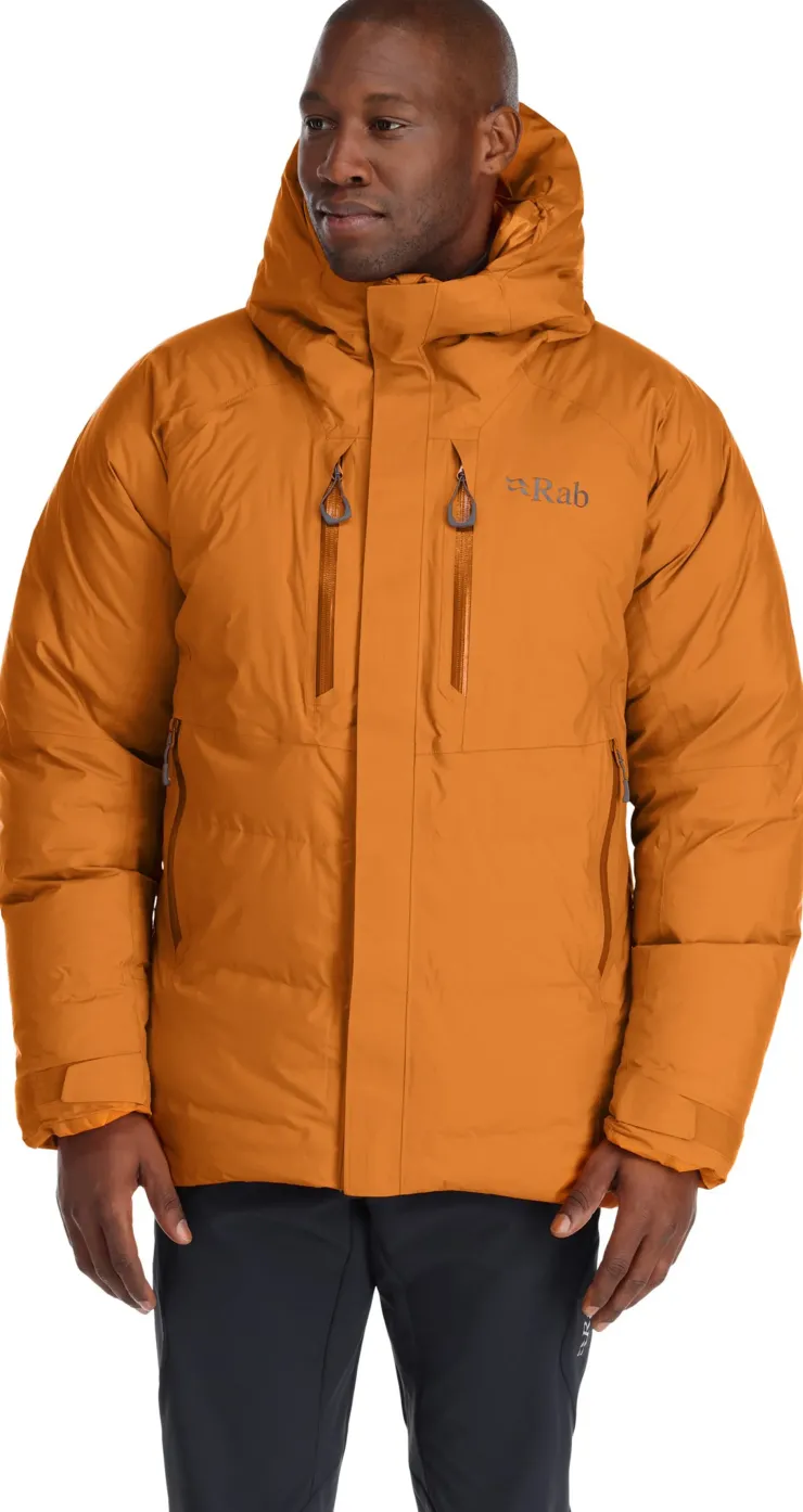Insulated Jackets-Rab Mens Batura Jacket - Marmalade