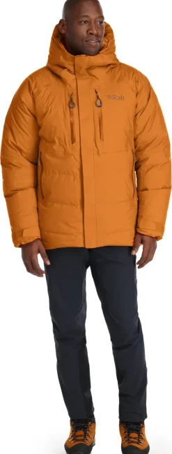Insulated Jackets-Rab Mens Batura Jacket - Marmalade
