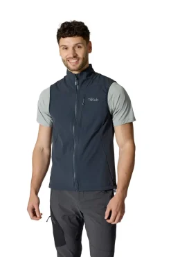 Vests & Gilets-Rab Mens Borealis Vest - Beluga