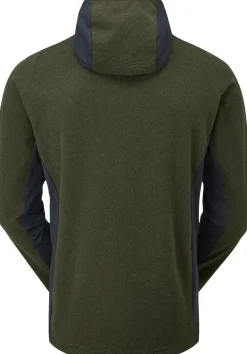 Fleece & Mid Layer-Rab Mens Capacitor Hoody - Army