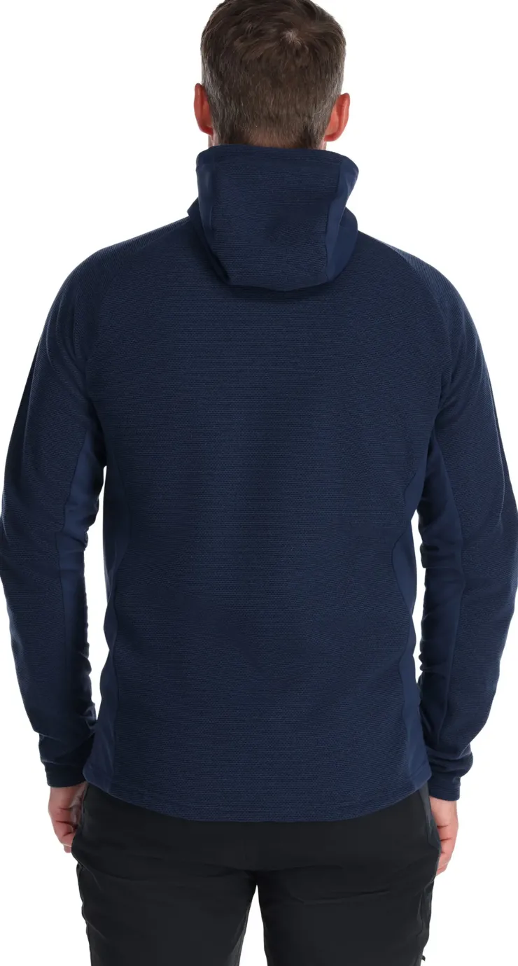 Fleece & Mid Layer-Rab Mens Capacitor Hoody - Deep Ink