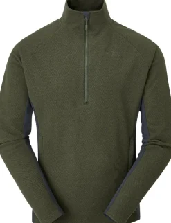 Fleece & Mid Layer-Rab Mens Capacitor Pull-On - Army