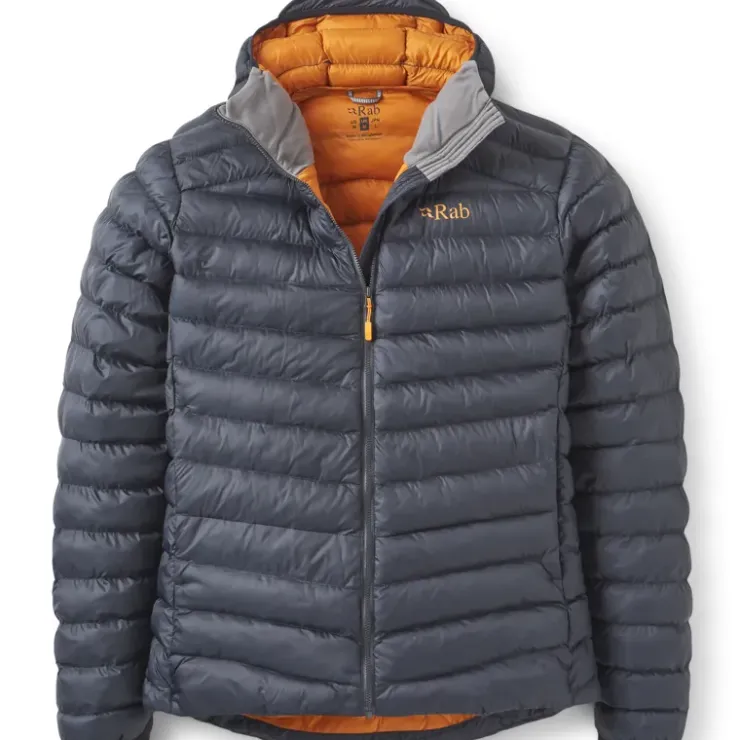 Insulated Jackets-Rab Mens Cirrus Alpine Jacket - Beluga