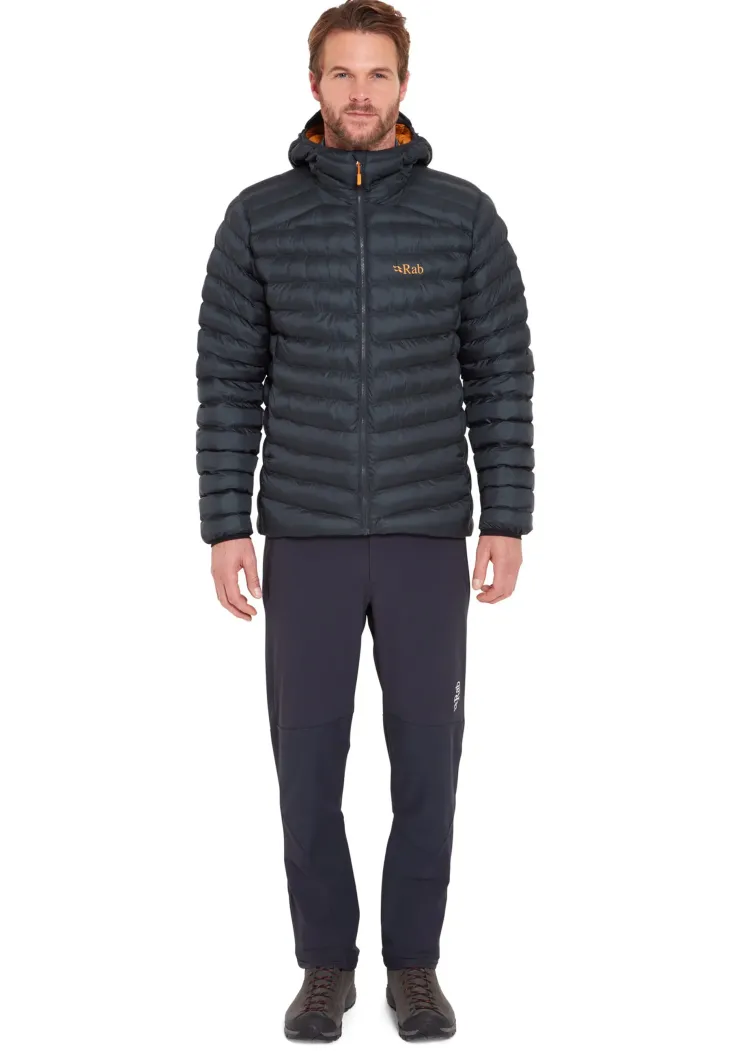 Insulated Jackets-Rab Mens Cirrus Alpine Jacket - Beluga