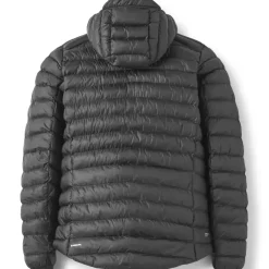 Insulated Jackets-Rab Mens Cirrus Alpine Jacket - Black