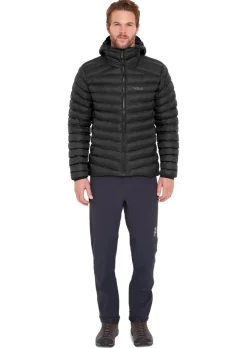 Insulated Jackets-Rab Mens Cirrus Alpine Jacket - Black