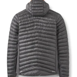 Insulated Jackets-Rab Mens Cirrus Flex Hoody - Graphene