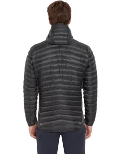 Insulated Jackets-Rab Mens Cirrus Flex Hoody - Graphene