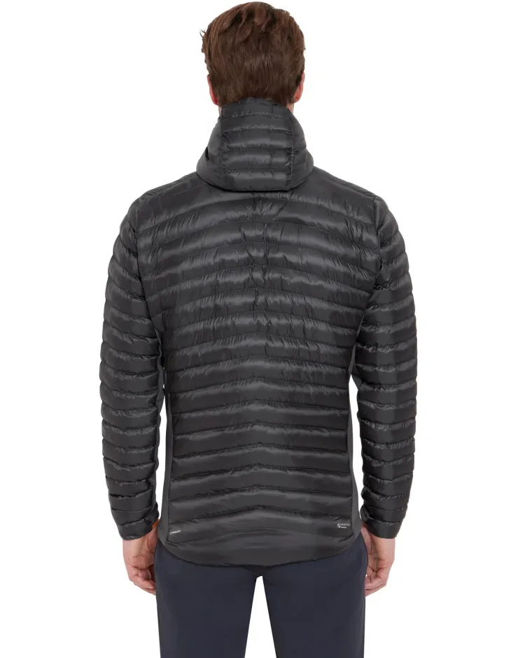 Insulated Jackets-Rab Mens Cirrus Flex Hoody - Graphene
