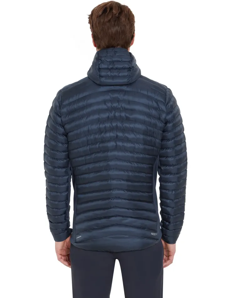 Insulated Jackets-Rab Mens Cirrus Flex Hoody - Tempest Blue