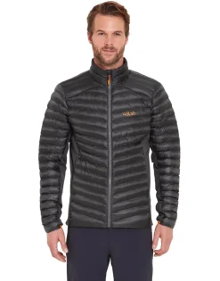 Insulated Jackets-Rab Mens Cirrus Flex Jacket - Graphene