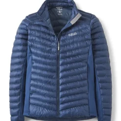 Insulated Jackets-Rab Mens Cirrus Flex Jacket - Tempest Blue