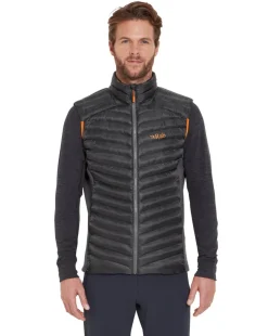 Vests & Gilets-Rab Mens Cirrus Flex Vest - Graphene