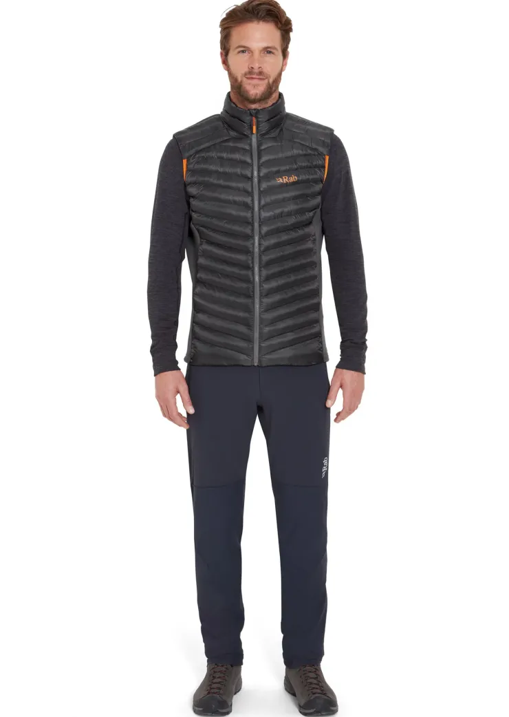 Vests & Gilets-Rab Mens Cirrus Flex Vest - Graphene