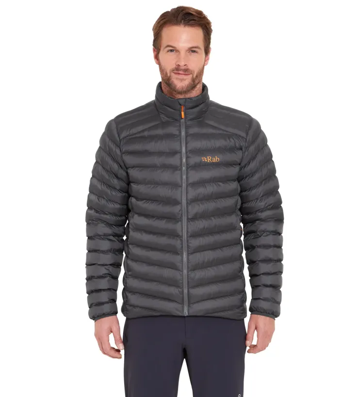 Insulated Jackets-Rab Mens Cirrus Jacket - Graphene