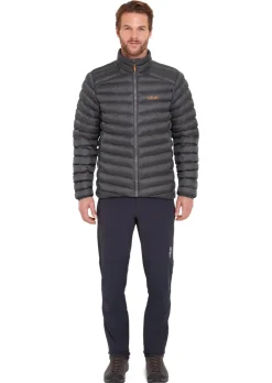 Insulated Jackets-Rab Mens Cirrus Jacket - Graphene