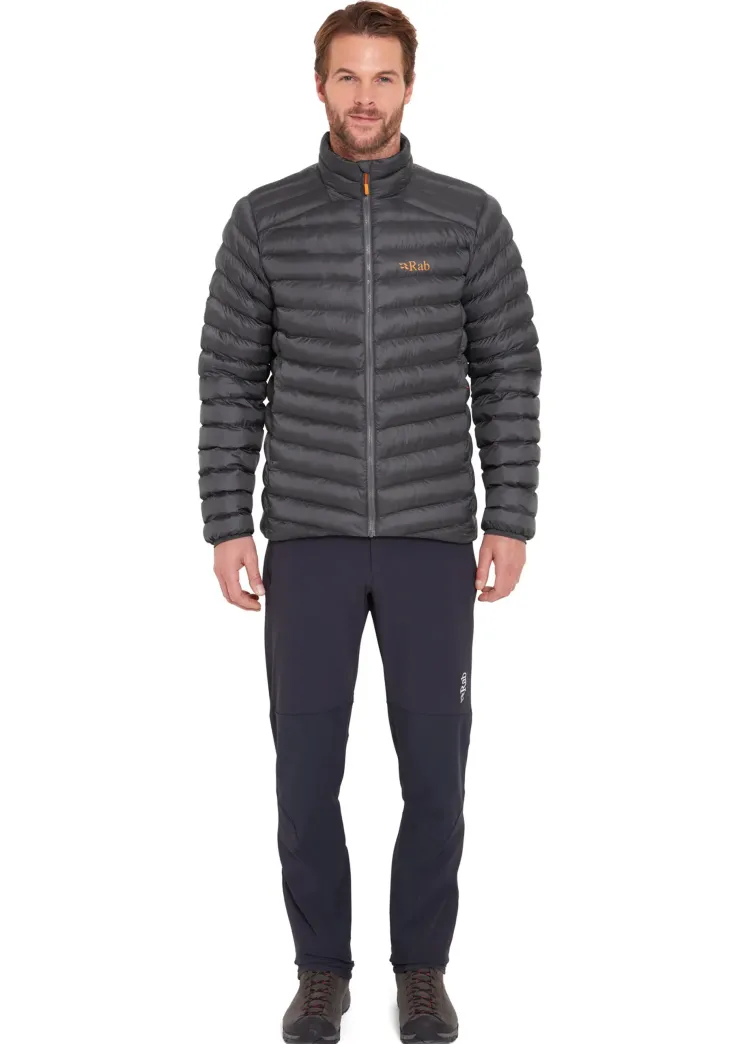 Insulated Jackets-Rab Mens Cirrus Jacket - Graphene