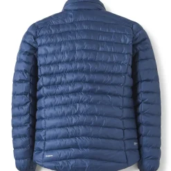 Insulated Jackets-Rab Mens Cirrus Jacket - Tempest Blue
