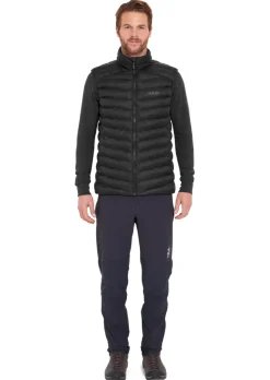 Vests & Gilets-Rab Mens Cirrus Vest - Black