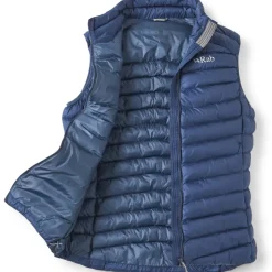 Vests & Gilets-Rab Mens Cirrus Vest - Tempest Blue