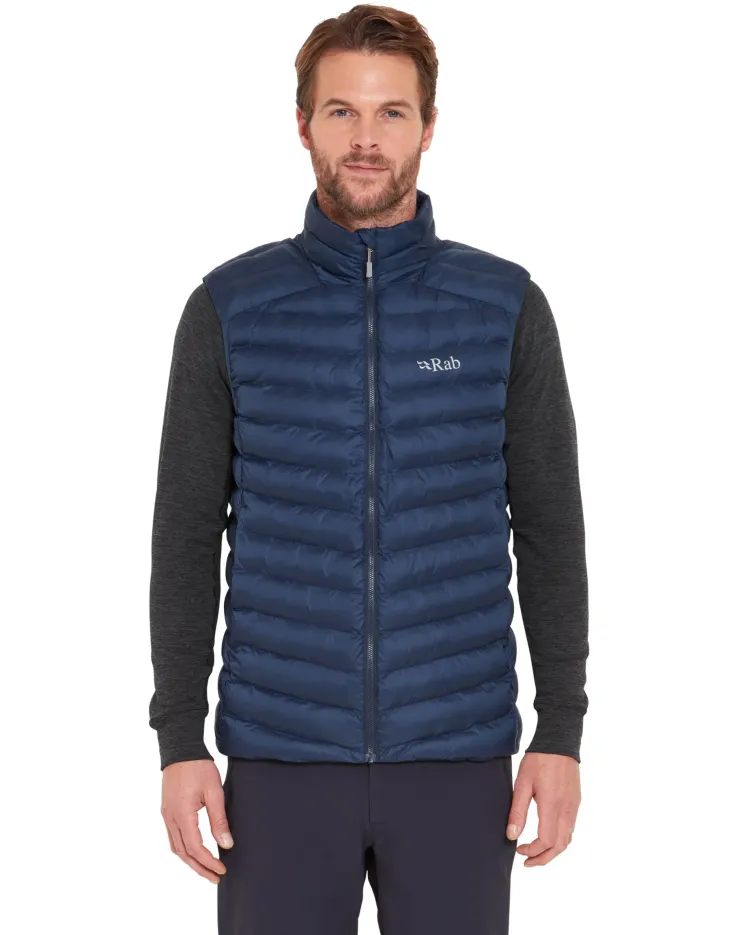 Vests & Gilets-Rab Mens Cirrus Vest - Tempest Blue