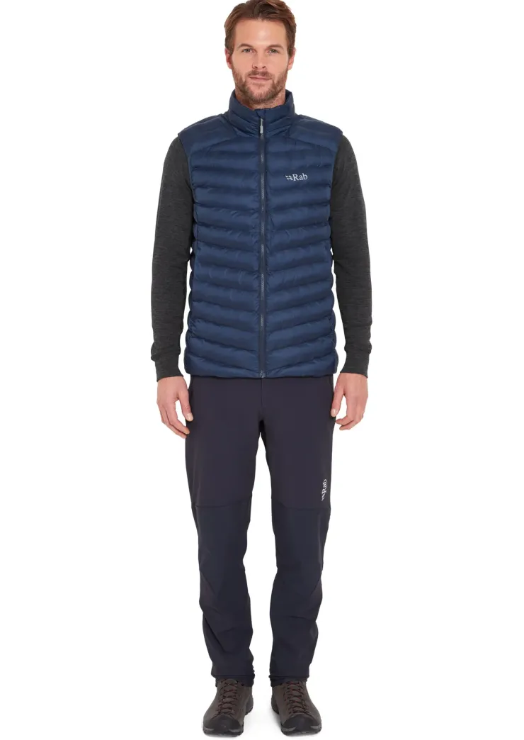 Vests & Gilets-Rab Mens Cirrus Vest - Tempest Blue