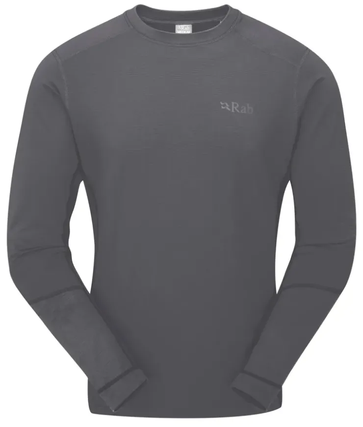 T-Shirts & Baselayers-Rab Mens Conduit Crew - Beluga