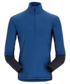 Fleece & Mid Layer-Rab Mens Conduit Pull-On - Ink