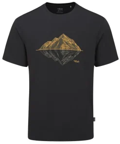 T-Shirts & Baselayers-Rab Mens Crimp Reflection Tee - Beluga